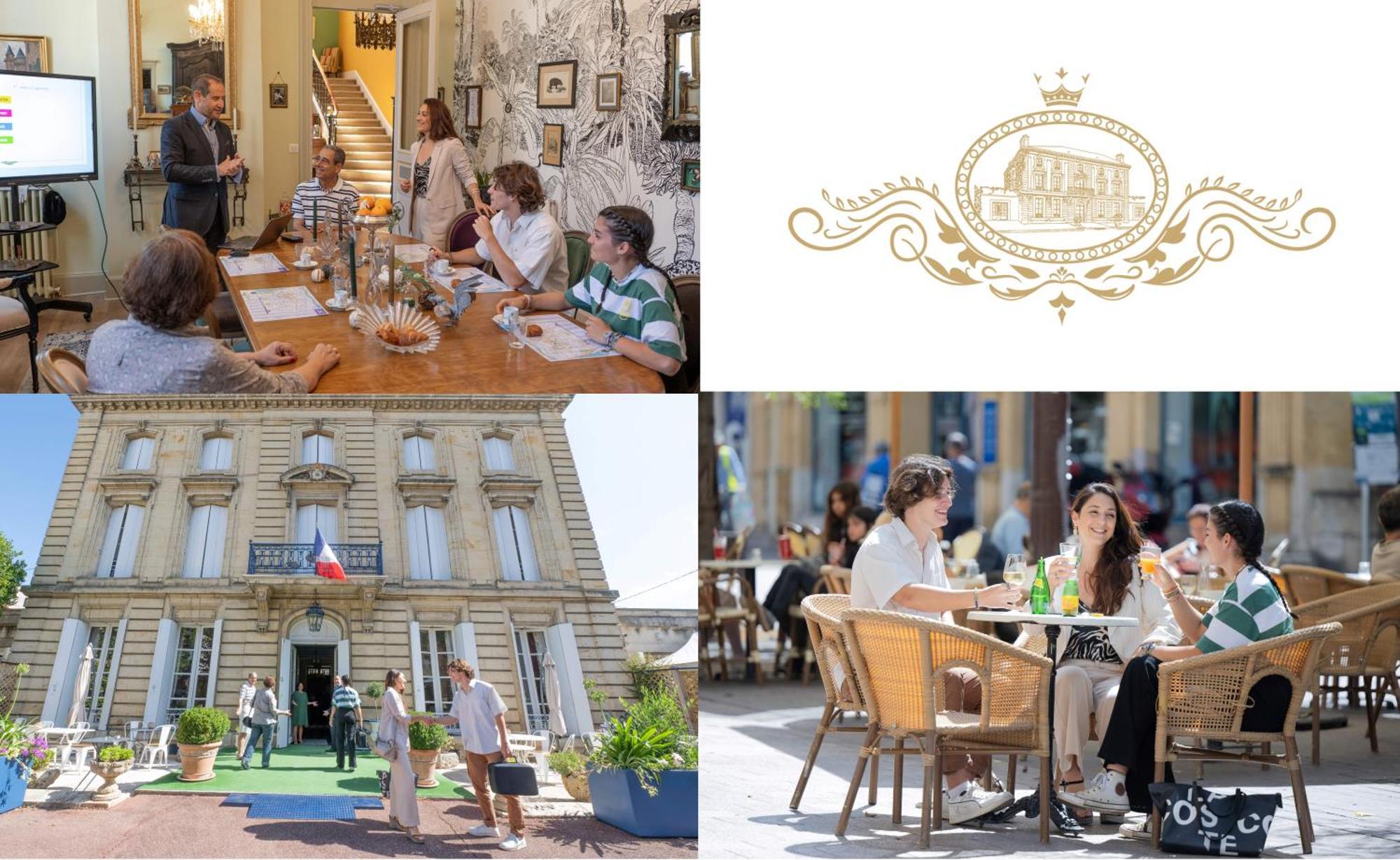 Hotel Chateau Des Jacobins Agen Buitenkant foto