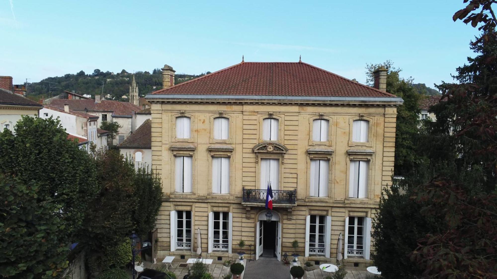 Hotel Chateau Des Jacobins Agen Buitenkant foto